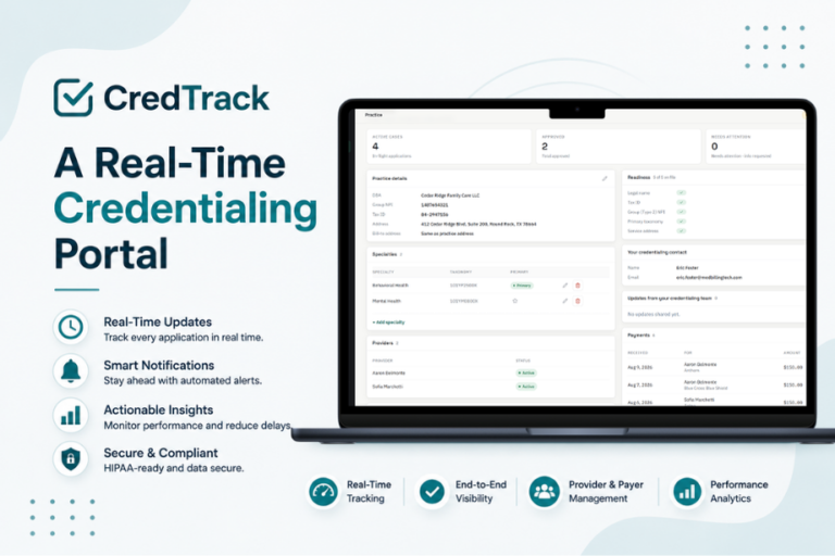 Introducing CredTrack: Real-Time Visibility Into Your Credentialing
